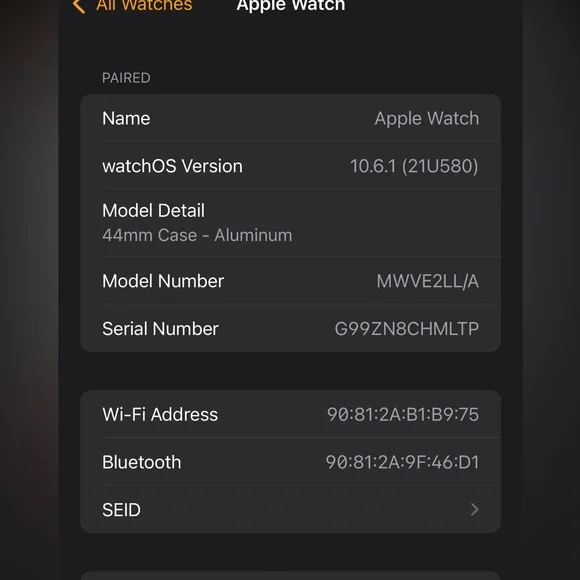 Apple Watch Series 5 GPS 44 mm - Picture 6 of 6